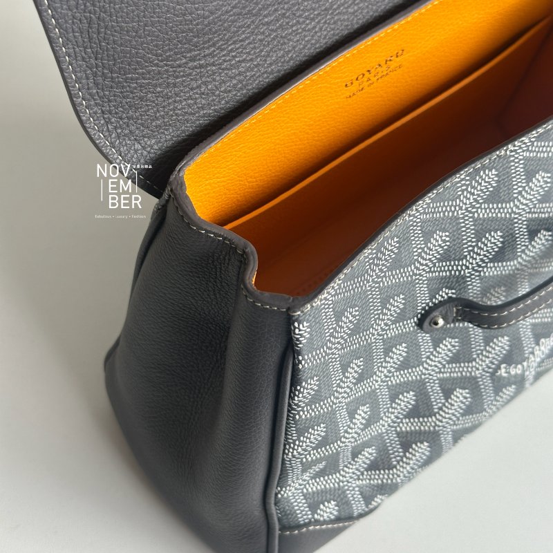 99新🆕 Goyard 戈雅 Saigon Mini 迷你西貢包 灰色-3