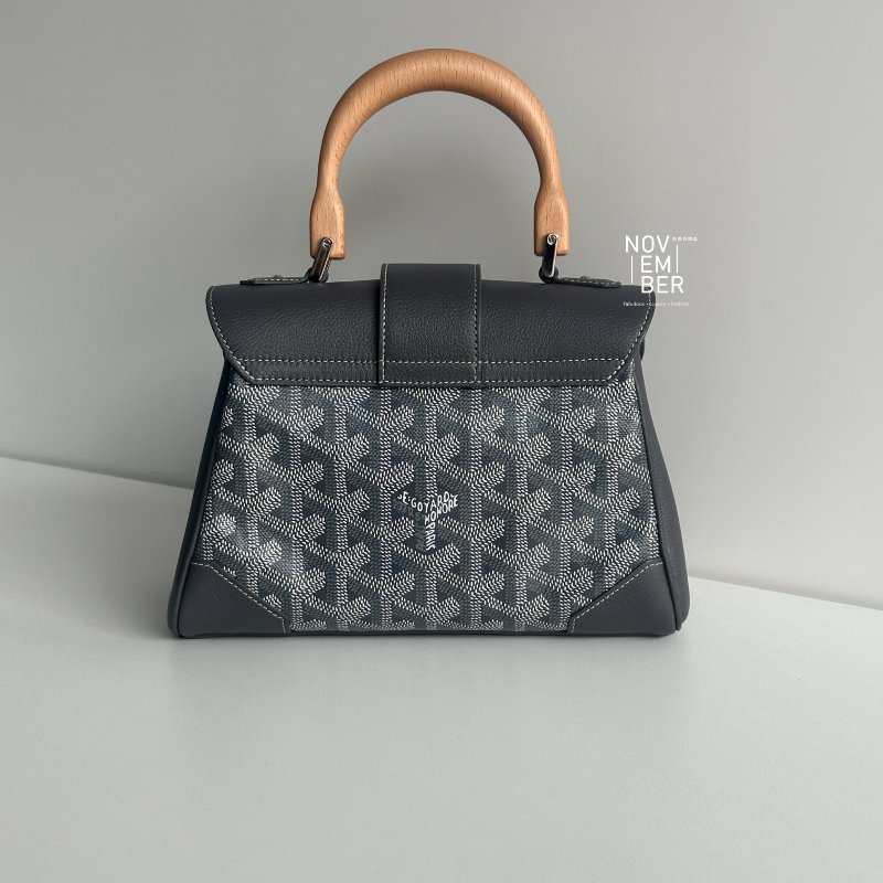 99新🆕 Goyard 戈雅 Saigon Mini 迷你西貢包 灰色-5