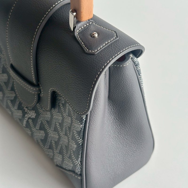 99新🆕 Goyard 戈雅 Saigon Mini 迷你西貢包 灰色-7