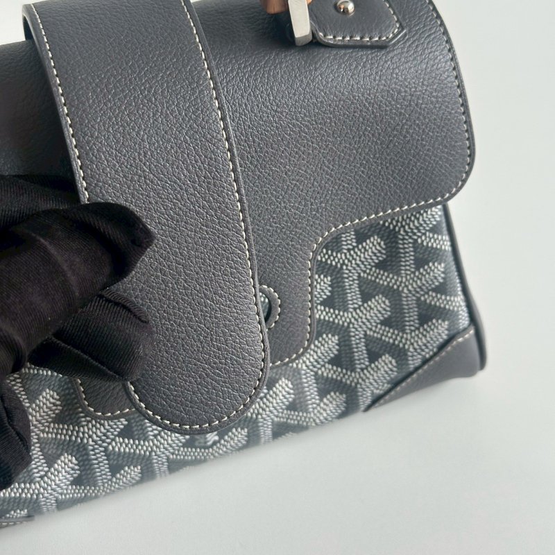 99新🆕 Goyard 戈雅 Saigon Mini 迷你西貢包 灰色-9