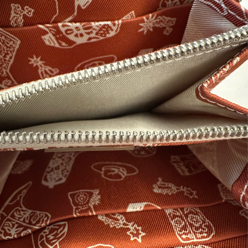 Hermes Silk’In絲巾短夾-5