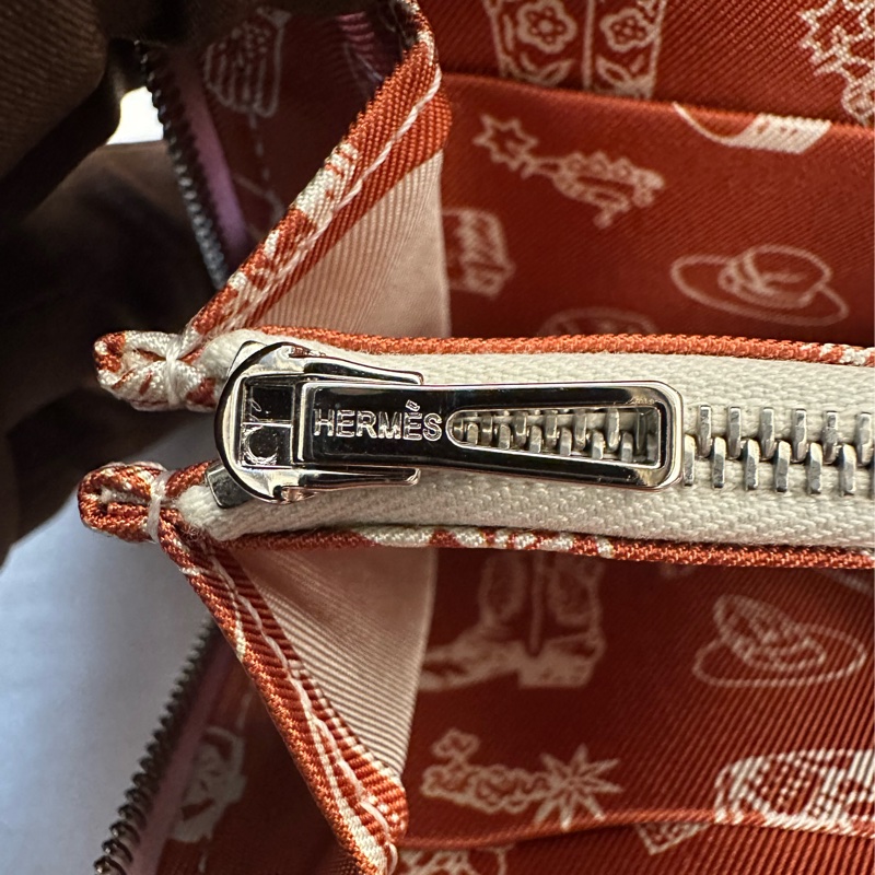 Hermes Silk’In絲巾短夾-6