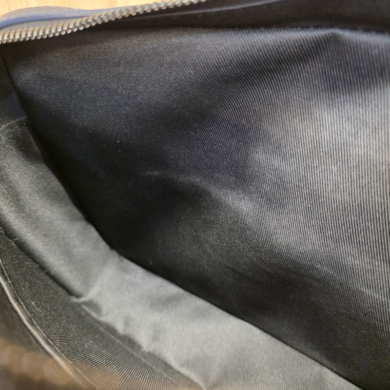 [夯款🥰現省3.5萬] LV深藍牛皮壓紋黑釦Trio三合一肩斜背包-23