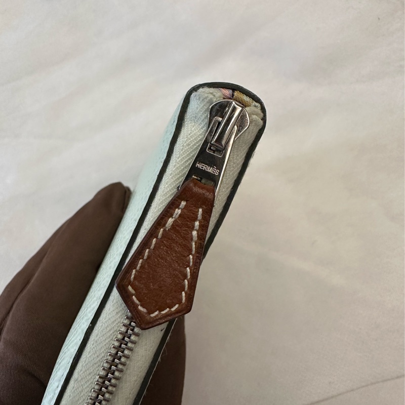 Hermes Silk’In絲巾短夾-1