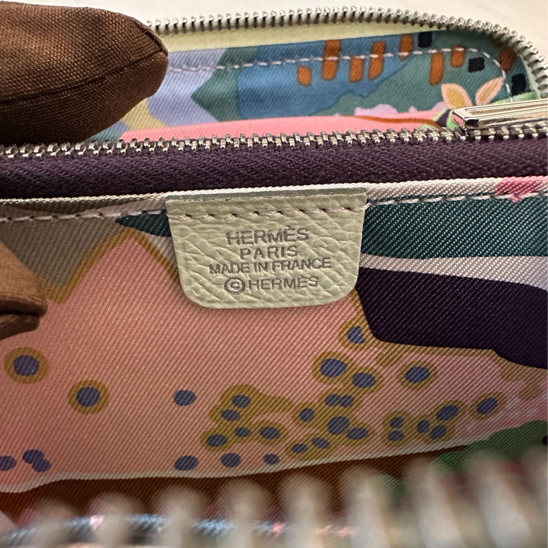 Hermes Silk’In絲巾短夾-3