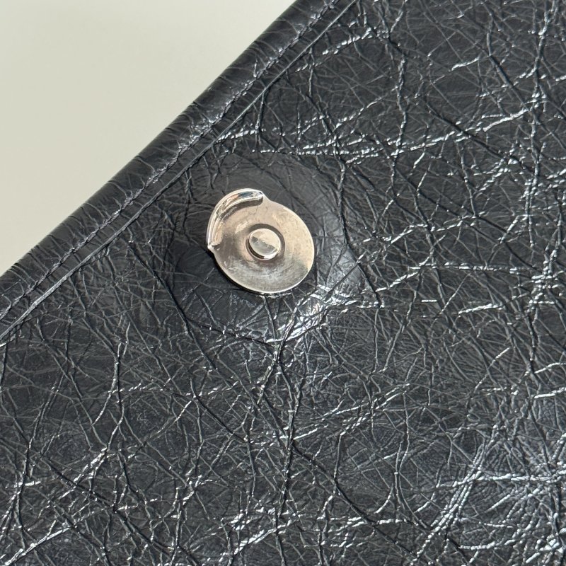 99新🆕 Saint Laurent YSL 聖羅蘭 Niki 中號 黑色銀鏈-9