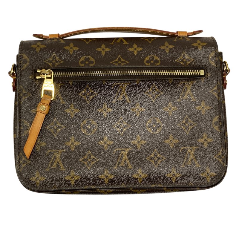 LOUIS VUITTON 路易威登 M40780 Pochotte Metis 郵差包 肩背包 PVC帆布 棕色老花 金釦-2