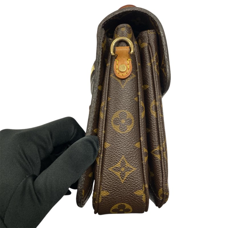 LOUIS VUITTON 路易威登 M40780 Pochotte Metis 郵差包 肩背包 PVC帆布 棕色老花 金釦-4