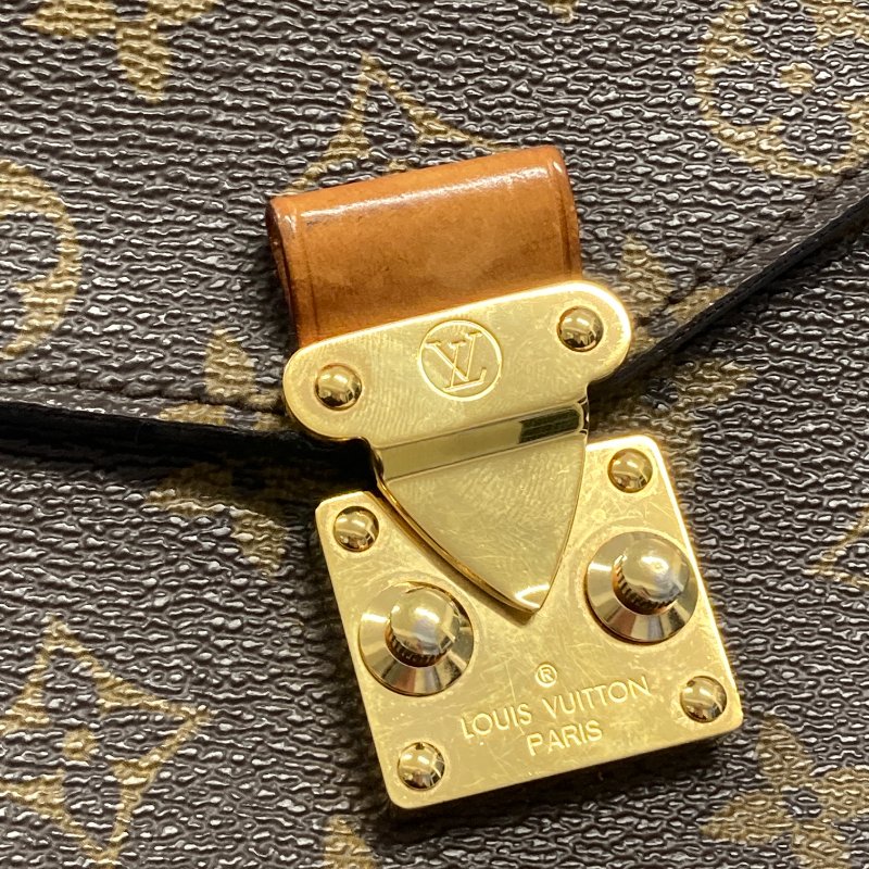 LOUIS VUITTON 路易威登 M40780 Pochotte Metis 郵差包 肩背包 PVC帆布 棕色老花 金釦-15