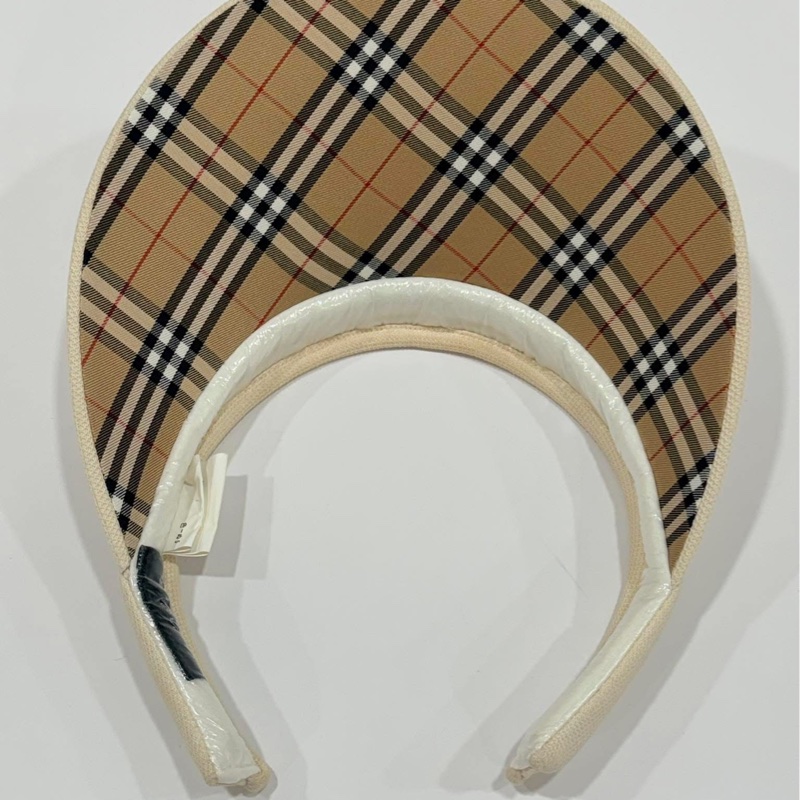 BURBERRY GOLF 格紋字母遮陽帽-6
