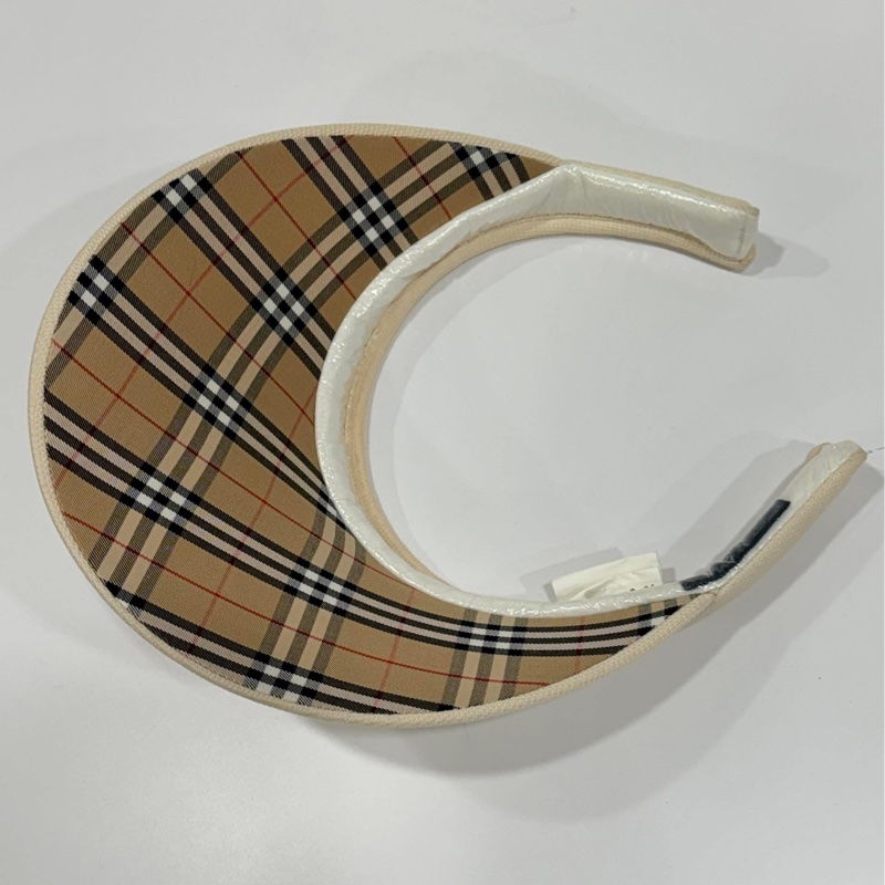 BURBERRY GOLF 格紋字母遮陽帽-7