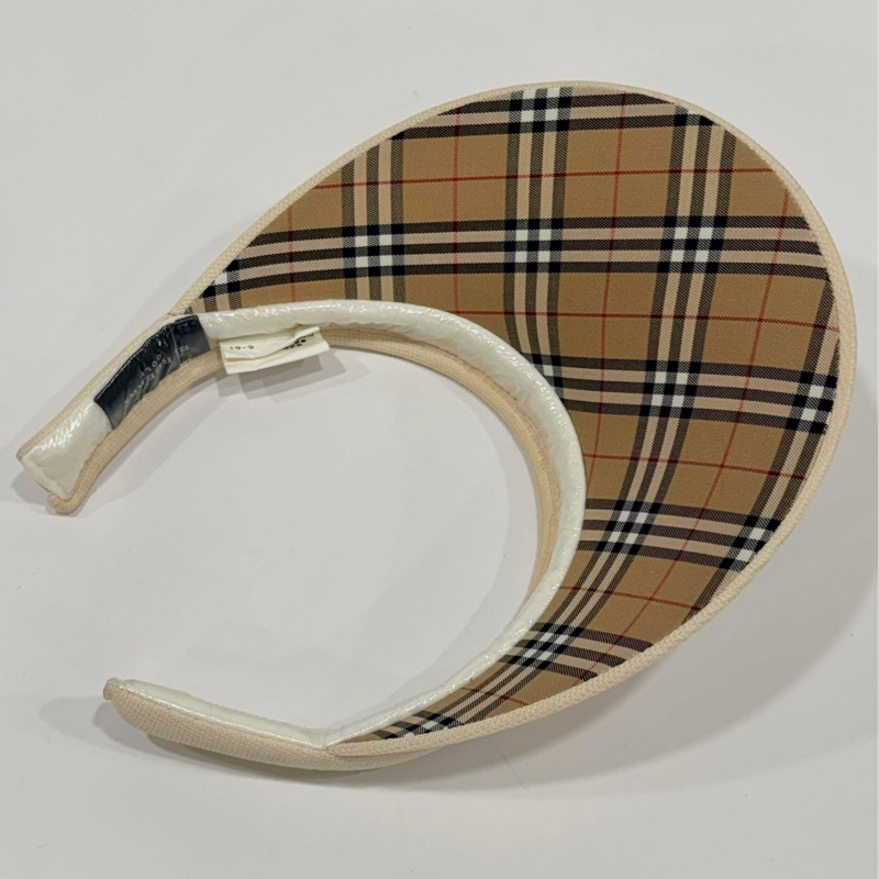 BURBERRY GOLF 格紋字母遮陽帽-8