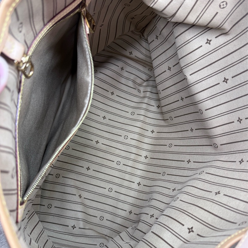 LV M40353 delightful MM單把肩背購物包托特包-19