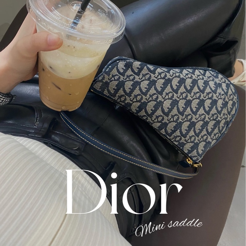 Dior 中古馬鞍包-1