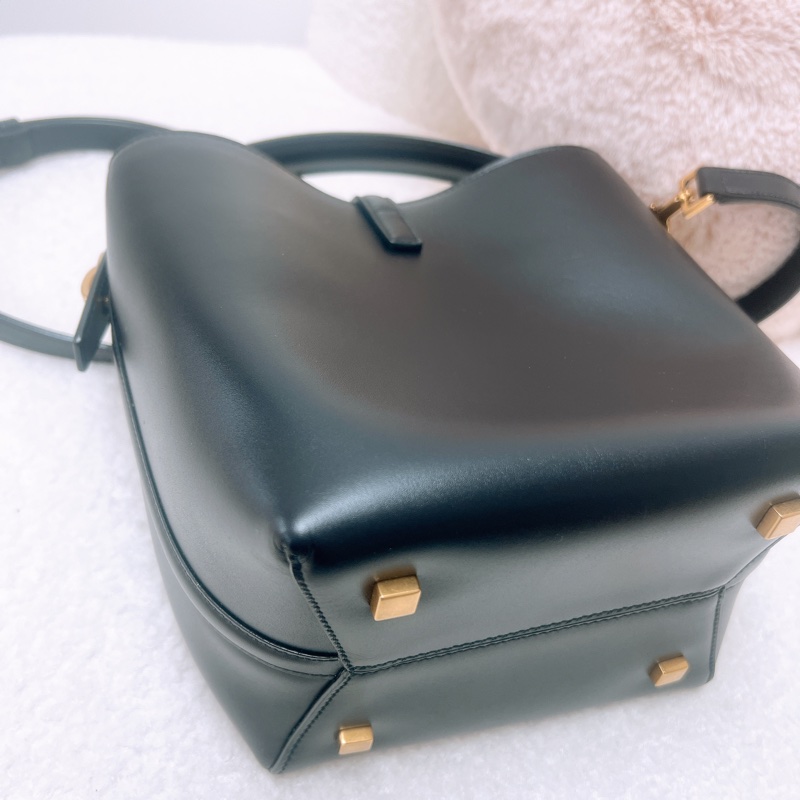 YSL le 37 黑金小號水桶-6