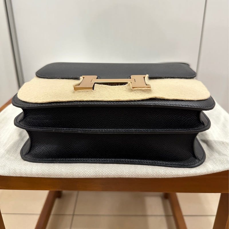 ꧁ Hermès 🖤Constance 康康包24🖤 黑色金扣 ꧂-8