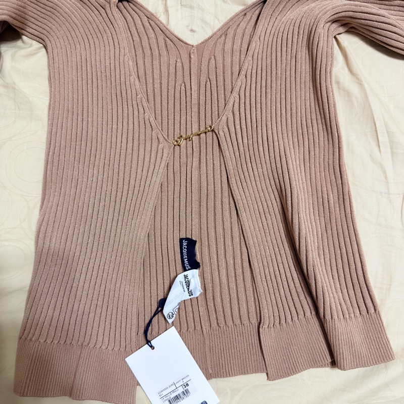 jacquemus 針織毛衣 奶茶色-1