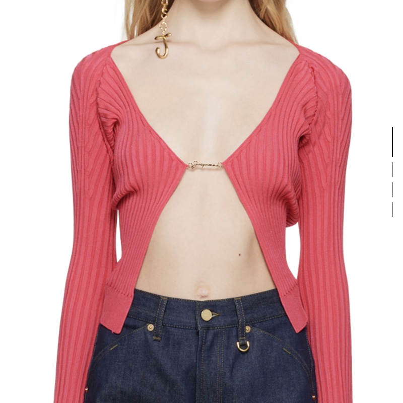 jacquemus 針織毛衣 奶茶色-4