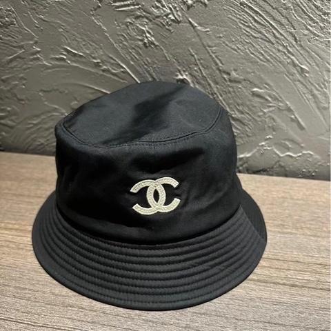 Chanel 亮片logo 漁夫帽