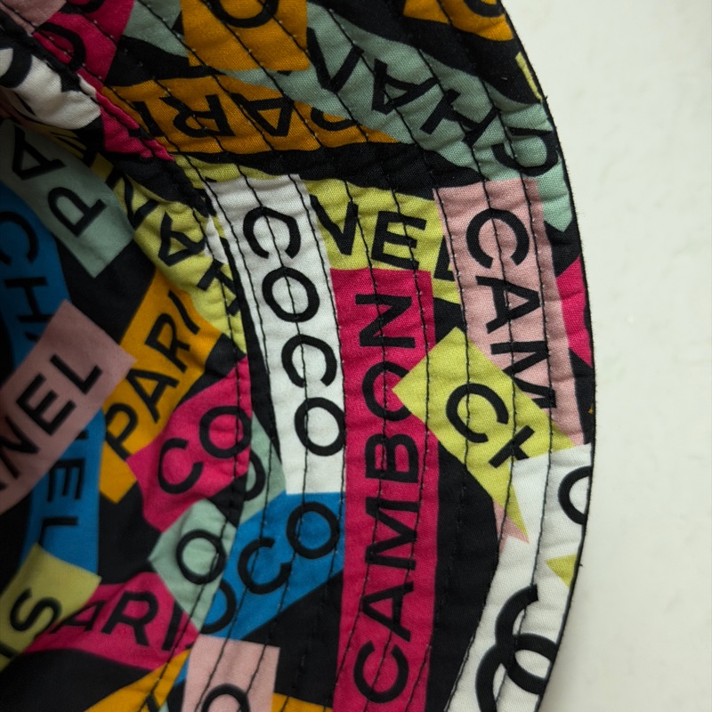 Chanel 亮片logo 漁夫帽-15