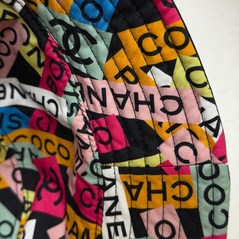 Chanel 亮片logo 漁夫帽-17