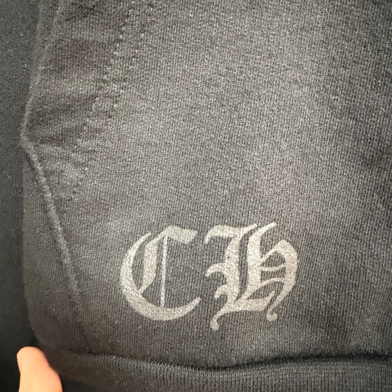 Chrome hearts 馬蹄十字logo Osaka限定 帽T-2