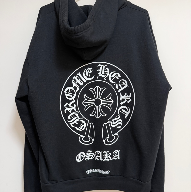Chrome hearts 馬蹄十字logo Osaka限定 帽T-8