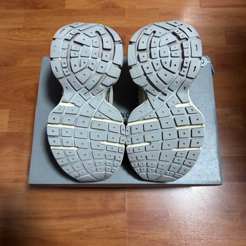 Balenciaga巴黎世家3xl做舊老爹鞋 厚底鞋 淺米色 35碼-8