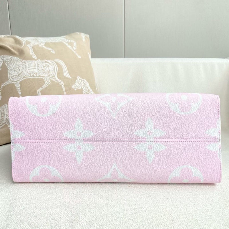 LV春夏限定彩虹漸變Onthego大號41*32*17 99新配件塵袋 購證-4