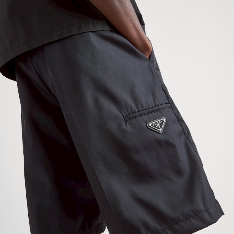 Prada黑色西裝短褲-4