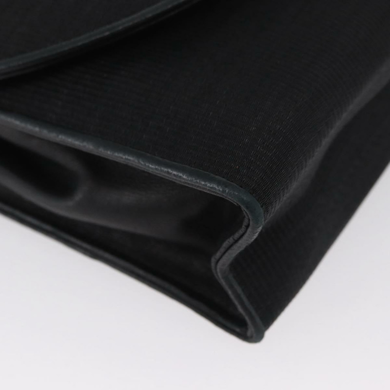 【日本直送】香奈兒鏈單背包帆布黑色金色雙C標誌 LNZ681V-7