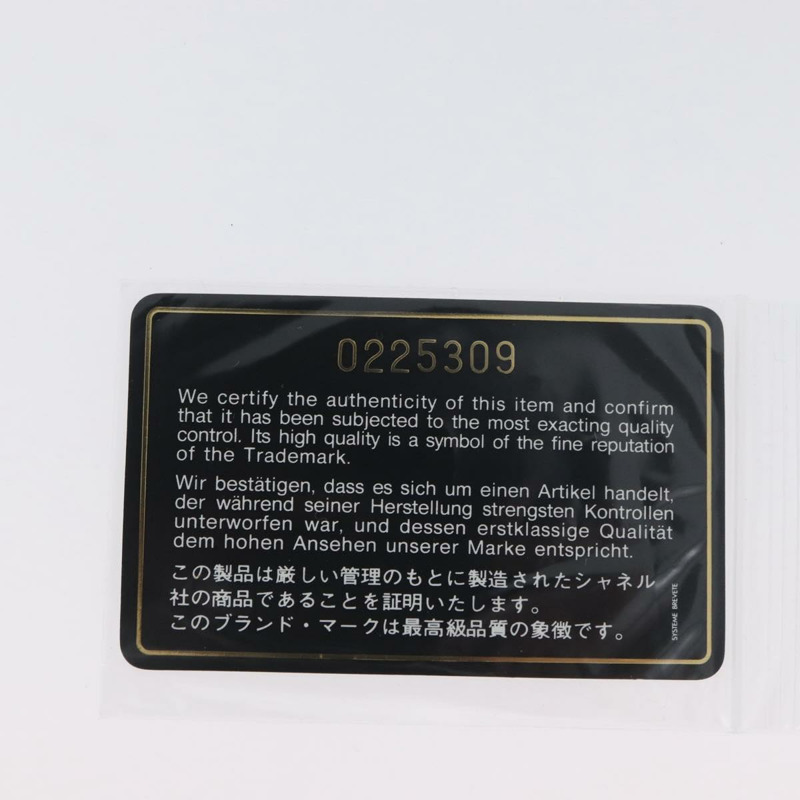 【日本直送】香奈兒鏈單背包帆布黑色金色雙C標誌 LNZ681V-10
