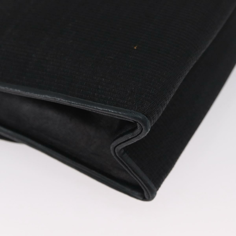 【日本直送】香奈兒鏈單背包帆布黑色金色雙C標誌 LNZ681V-15