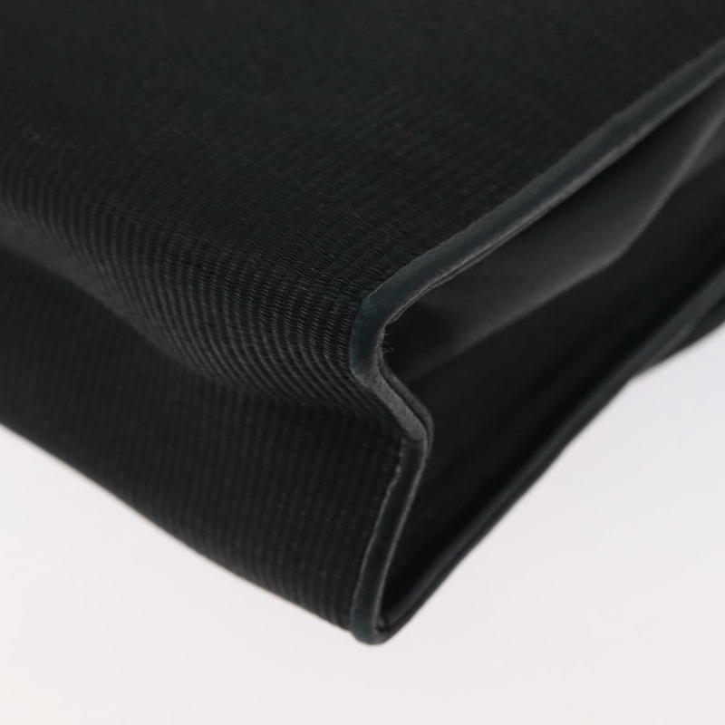 【日本直送】香奈兒鏈單背包帆布黑色金色雙C標誌 LNZ681V-16