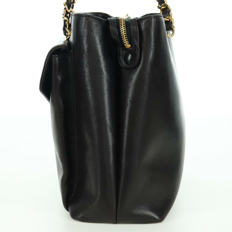 【日本直送】香奈兒鏈條手提包,羊皮材質,金色棕色,CC標誌,ARZ709SAV-2