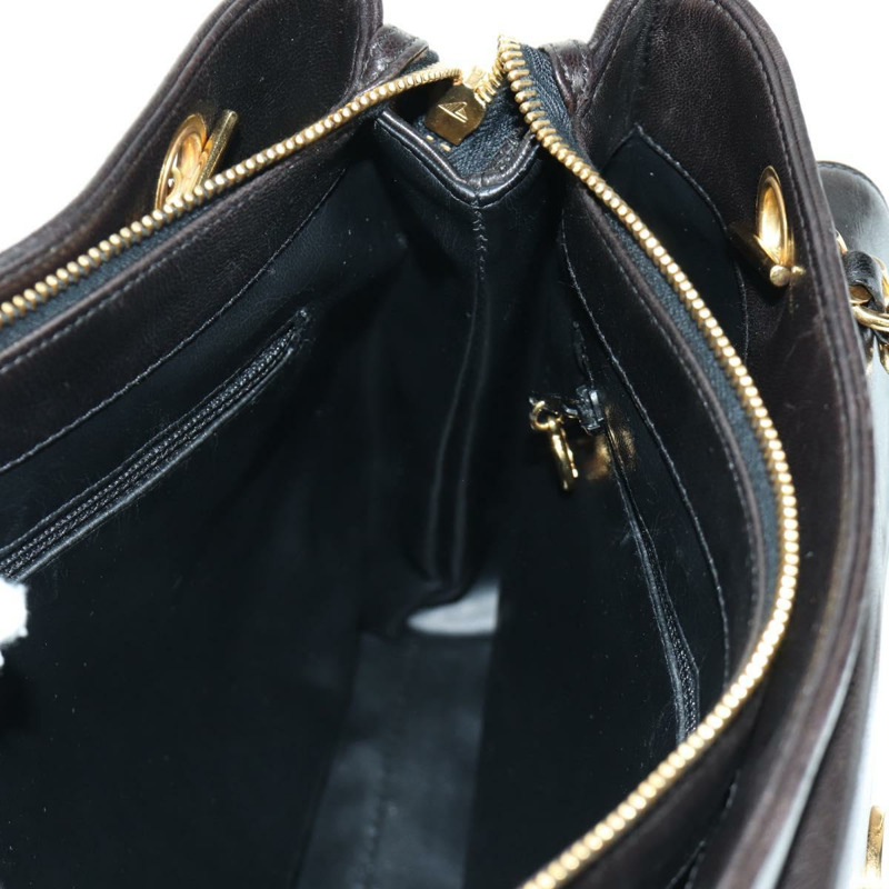 【日本直送】香奈兒鏈條手提包,羊皮材質,金色棕色,CC標誌,ARZ709SAV-25