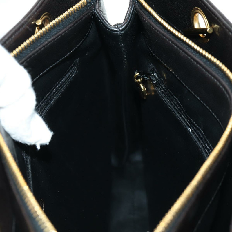 【日本直送】香奈兒鏈條手提包,羊皮材質,金色棕色,CC標誌,ARZ709SAV-26