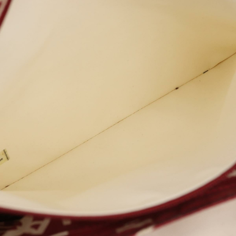 【日本直送】香奈兒 (CHANEL) 海濱系列帆布紅色手提包,帶雙C標誌,貨號BA11415A-20