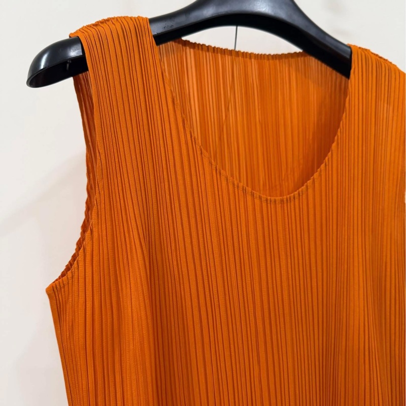 三宅一生PLEATS PLEASE ISSEY MIYAKE 亮橘上衣-5