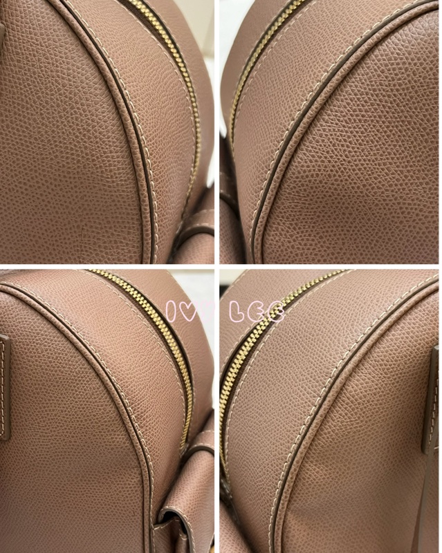 LOEWE Traveler 手提包 藕粉色 保齡球包 波士頓包 正品 二手精品-19