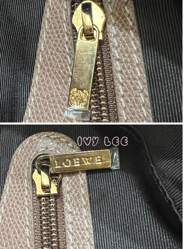 LOEWE Traveler 手提包 藕粉色 保齡球包 波士頓包 正品 二手精品-20