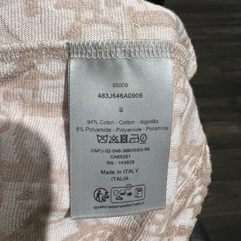 Dior 新款針織滿印 短袖 Os / S-3