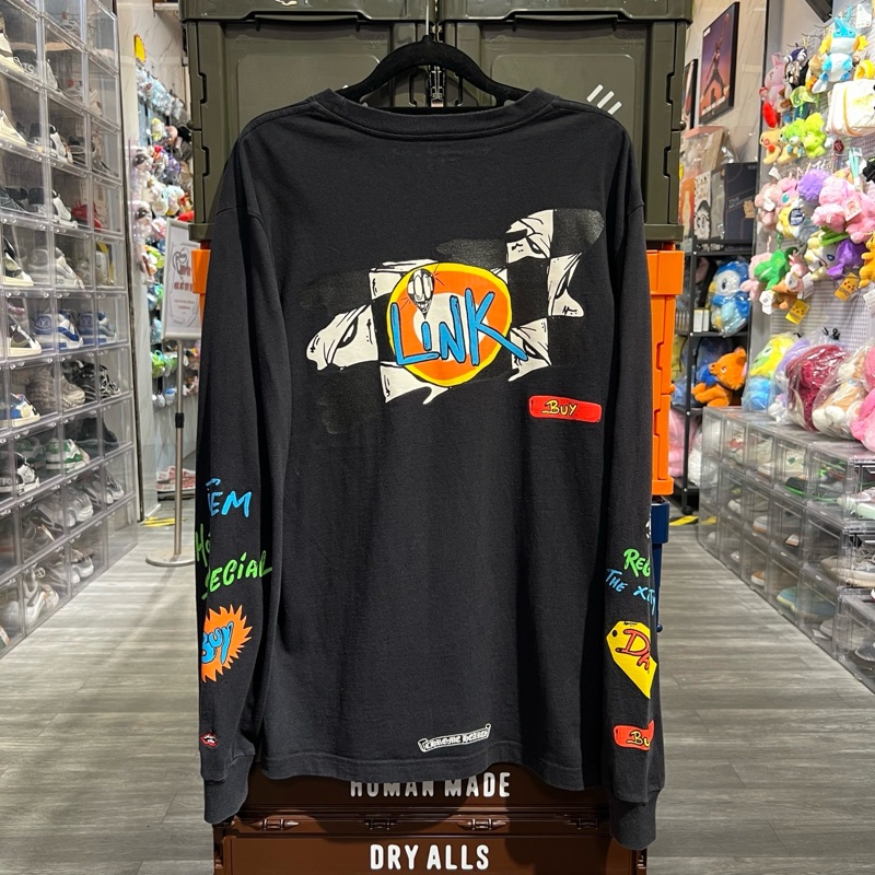 克羅心 Mattyboy 塗鴉長袖L碼-1