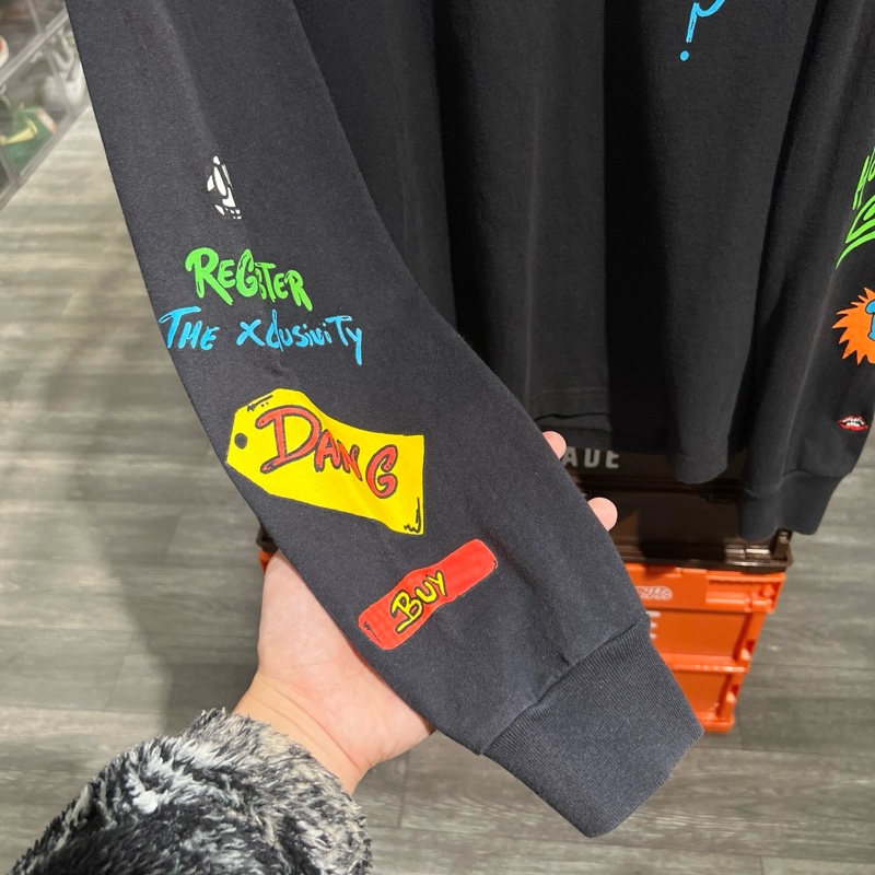 克羅心 Mattyboy 塗鴉長袖L碼-3