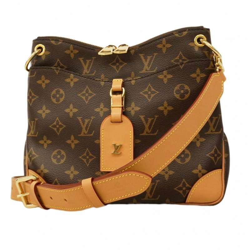 路易威登 Monogram Odeon NM PM 女士單肩包 M45354 棕色-0
