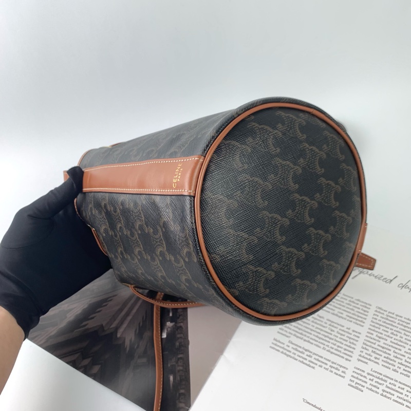 Celine抽繩水桶包-6