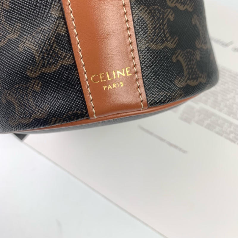 Celine抽繩水桶包-9