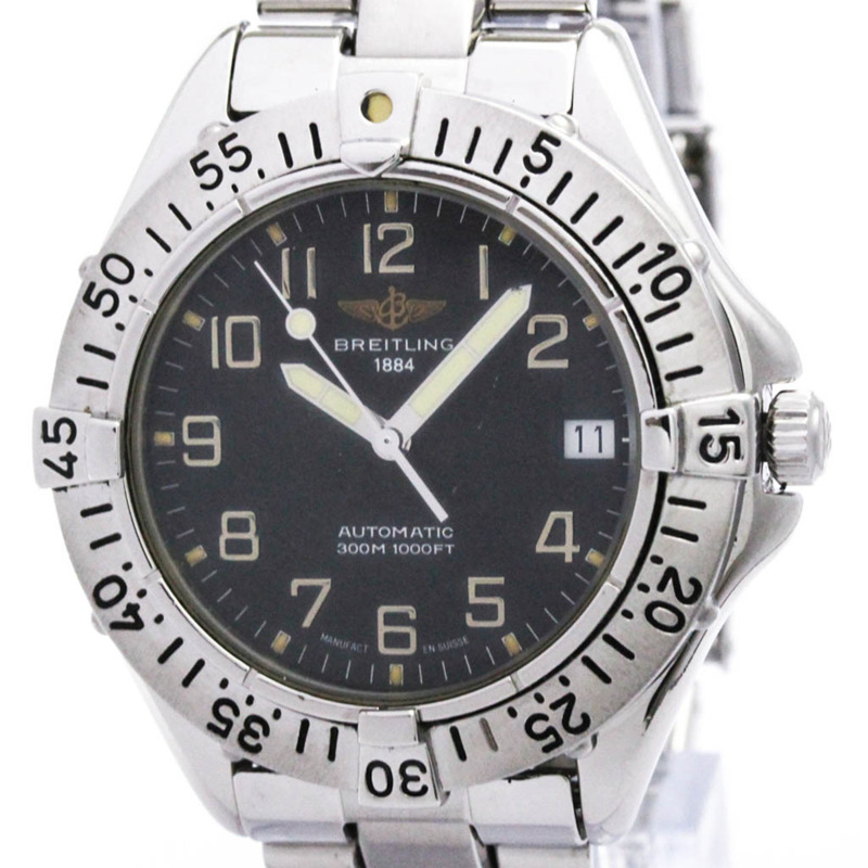 百年靈 Colt 系列不鏽鋼自動男錶 A17035 拋光款-0