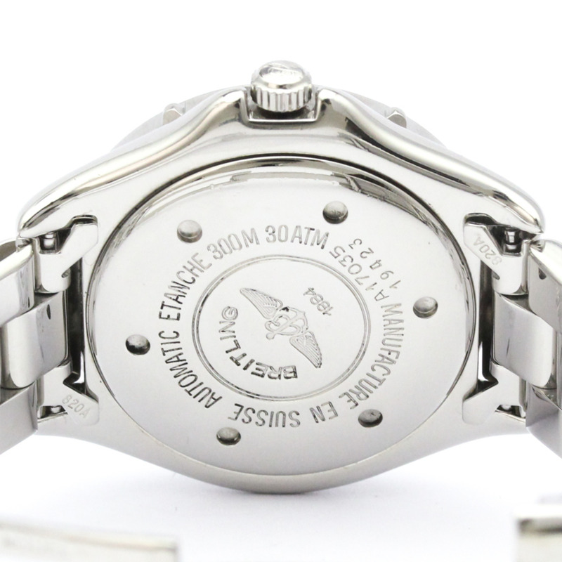 百年靈 Colt 系列不鏽鋼自動男錶 A17035 拋光款-5