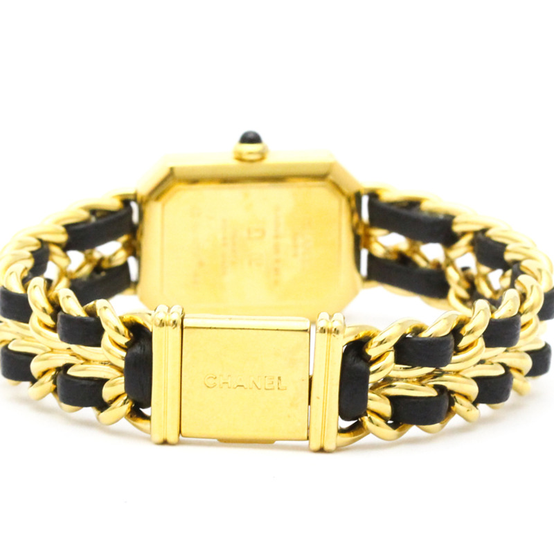 香奈兒 Premiere L 號鍍金石英女士腕錶 H0001-4